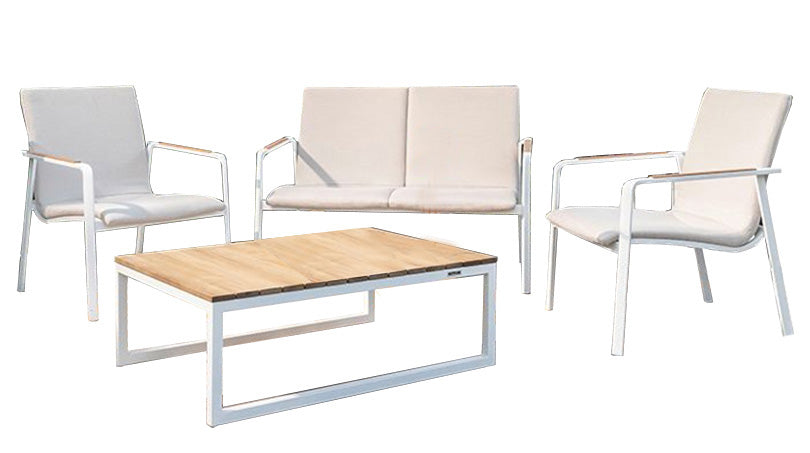 Kettler DIAMOND loungeset - Sunbrella wit