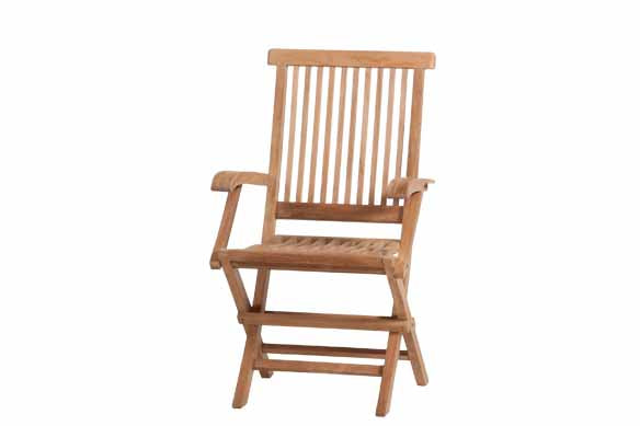 Summer Garden teak armklapstoel Texas