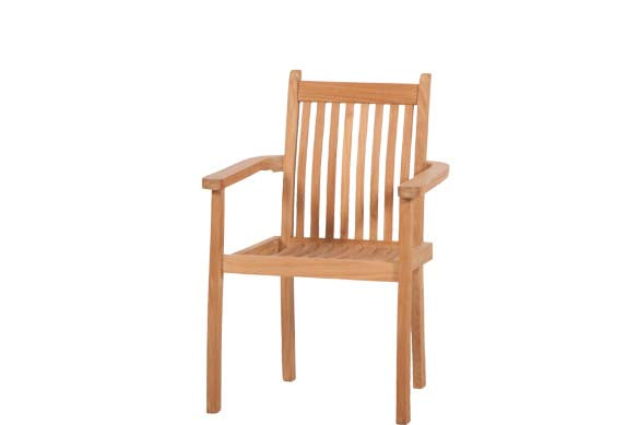 Summer Garden teak stapelbare stoel Selamat