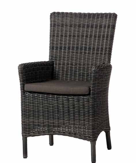 Summer Garden diningstoel New Castle rocky-grey