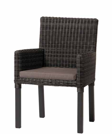 Summer Garden dinningstoel Lourdes rocky-grey