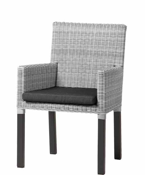 Summer Garden dinningstoel Lourdes colonial-grey
