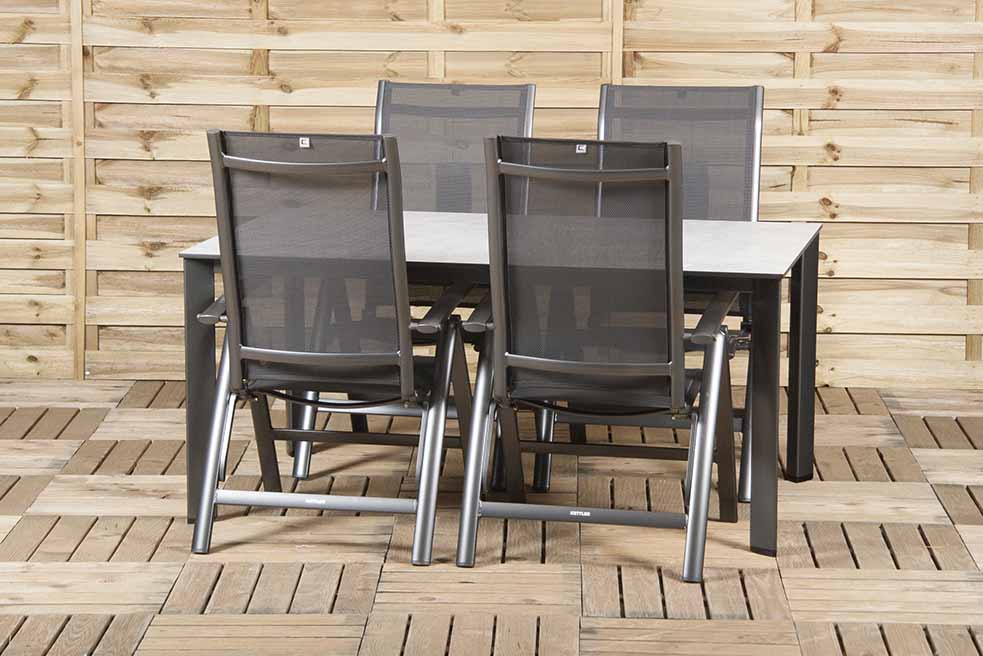 Kettler Legato Curve 5 delige tuinset
