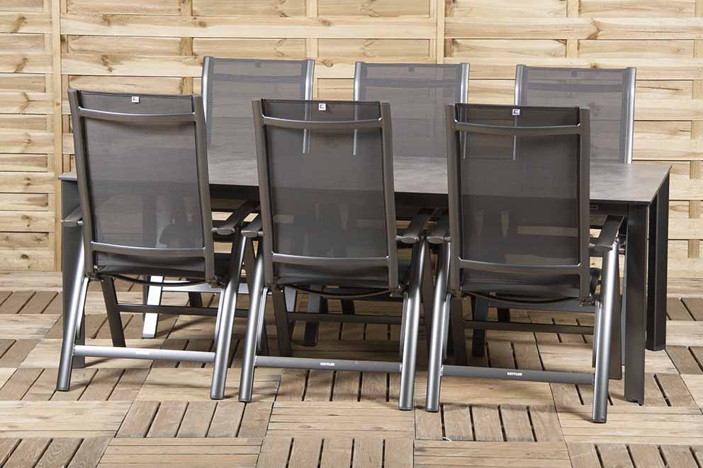 Kettler Legato Curve 7 delige tuinset