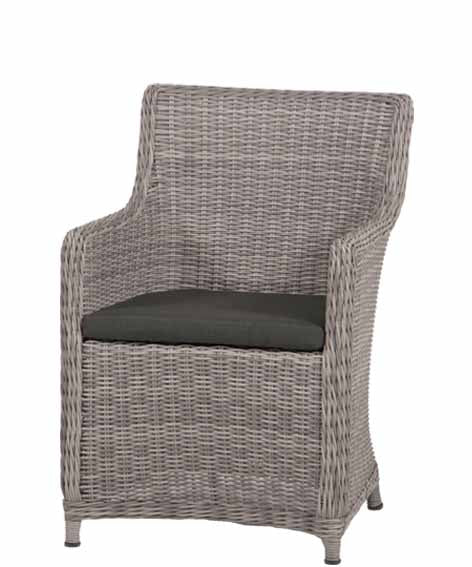 Summer Garden dinningstoel Dallas colonial-grey