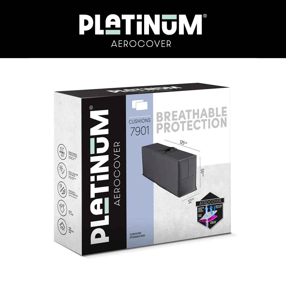 Platinum AeroCover Kussentas 125x32xH50 (7901)