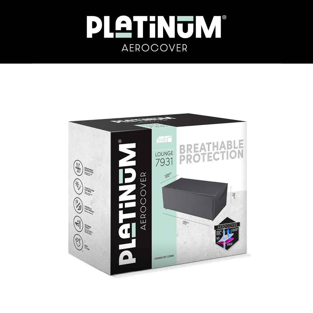 Platinum AeroCover Loungebankhoes 170x100xH70 (7931)