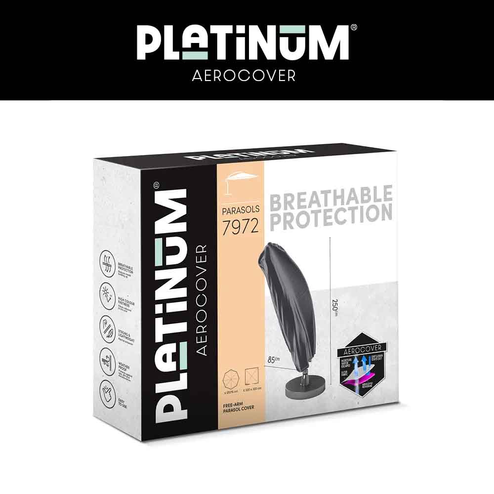 Platinum AeroCover Zweefparasolhoes H250x85 (7972)