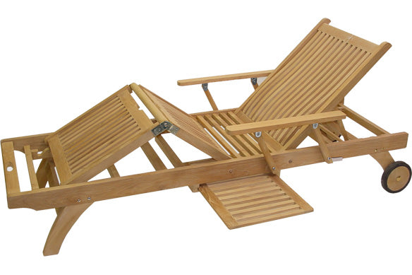 Summer Garden teak Selamat lounger