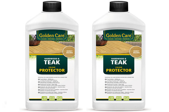 2x Golden Care Teak Protector