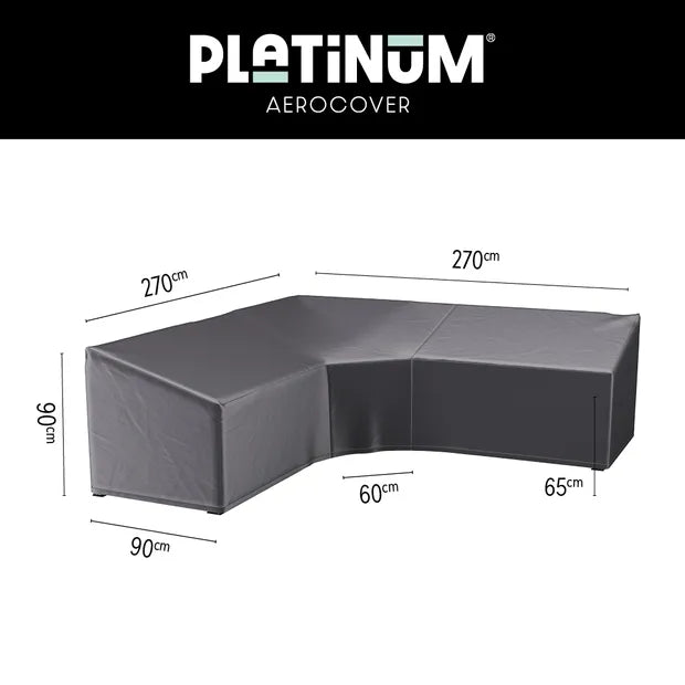 Platinum AeroCover Loungesethoes hoekset trapeze 270x270x90xH65/90 (7956)