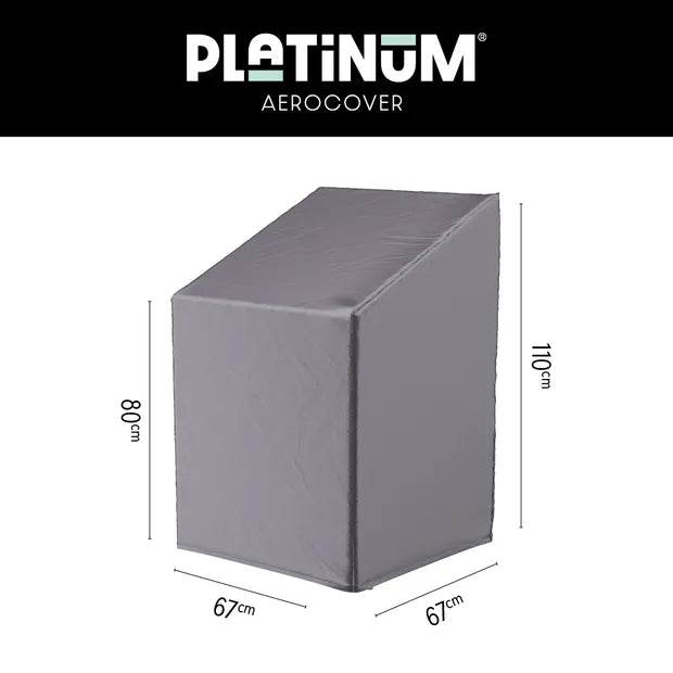 Platinum AeroCover Stapelstoelhoes/ gasveerstoelhoes 67x67xH80/110 (7962)