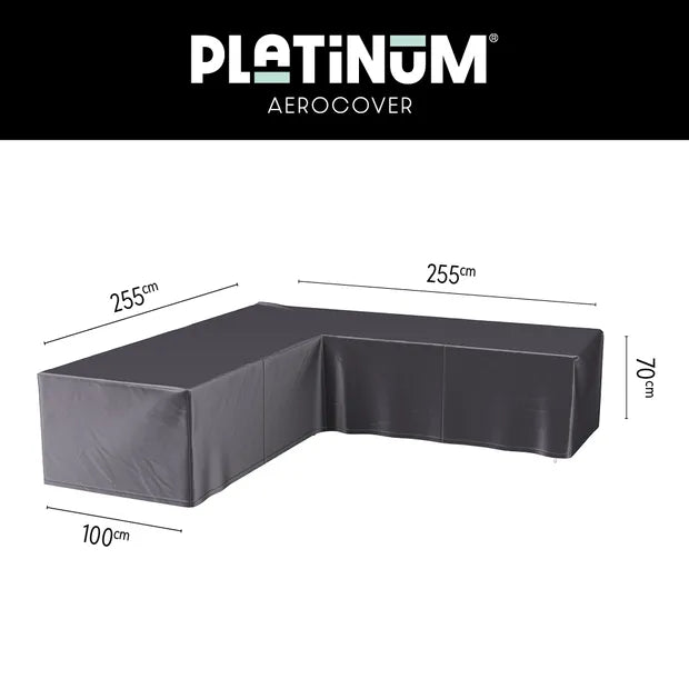 Platinum AeroCover Loungesethoes hoekset 255x255x100xH70 (7941)