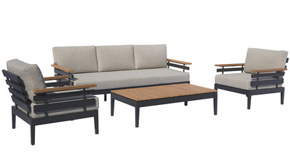 Kettler Prato loungeset antraciet