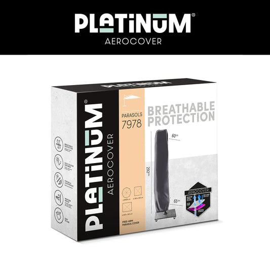 Platinum AeroCover Zweefparasolhoes H292x60/65