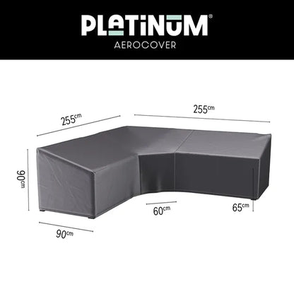 Platinum AeroCover Loungesethoes hoekset trapeze 255x255x85xH65/90 (7955)
