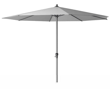 Platinum parasol Riva 350 cm rond licht-grijs